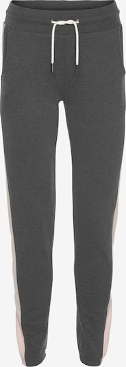 HIS JEANS Pants in Anthracite / White, Item view