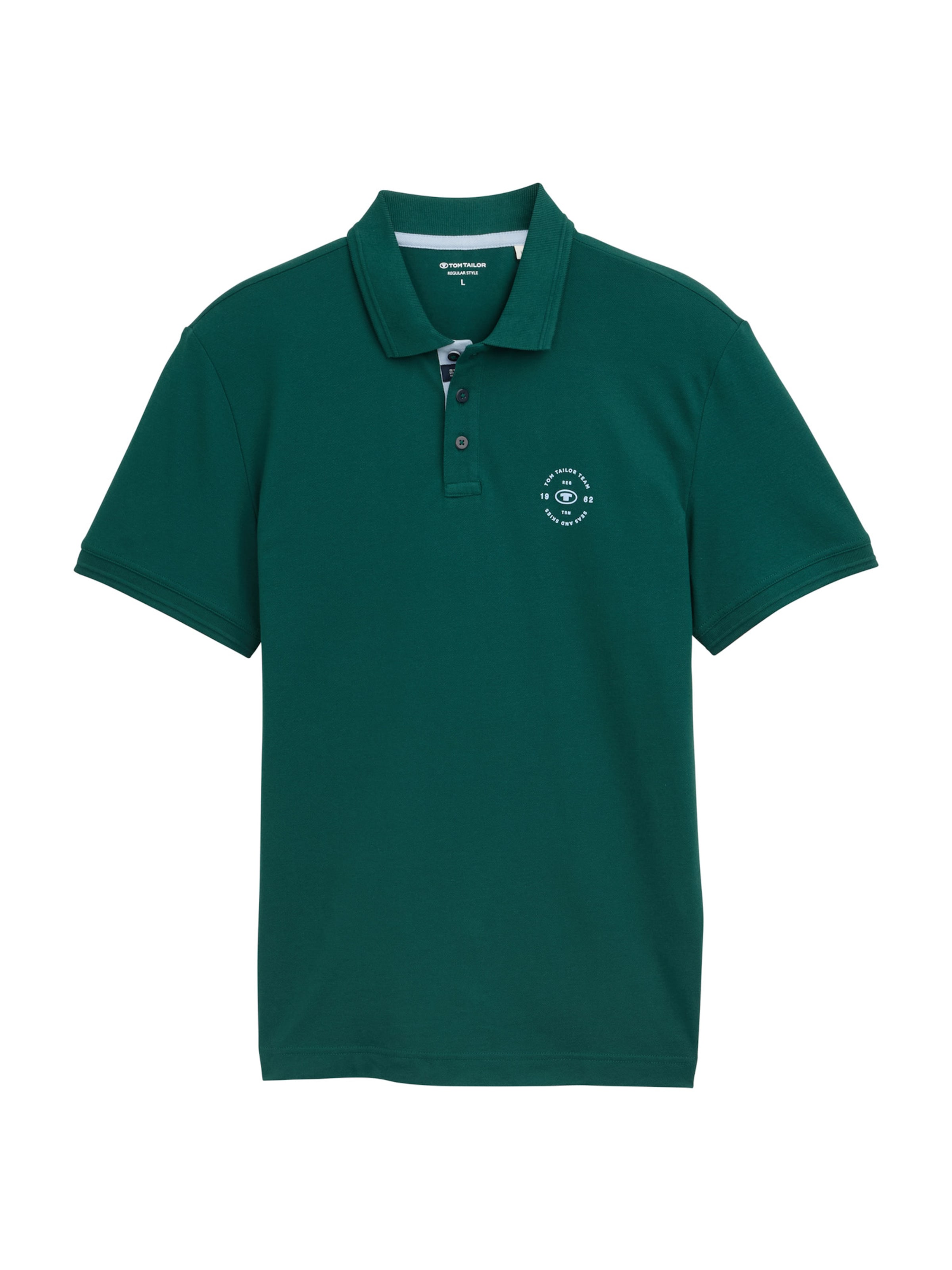 TOM TAILOR Μπλουζάκι σε πράσινο: μπροστά