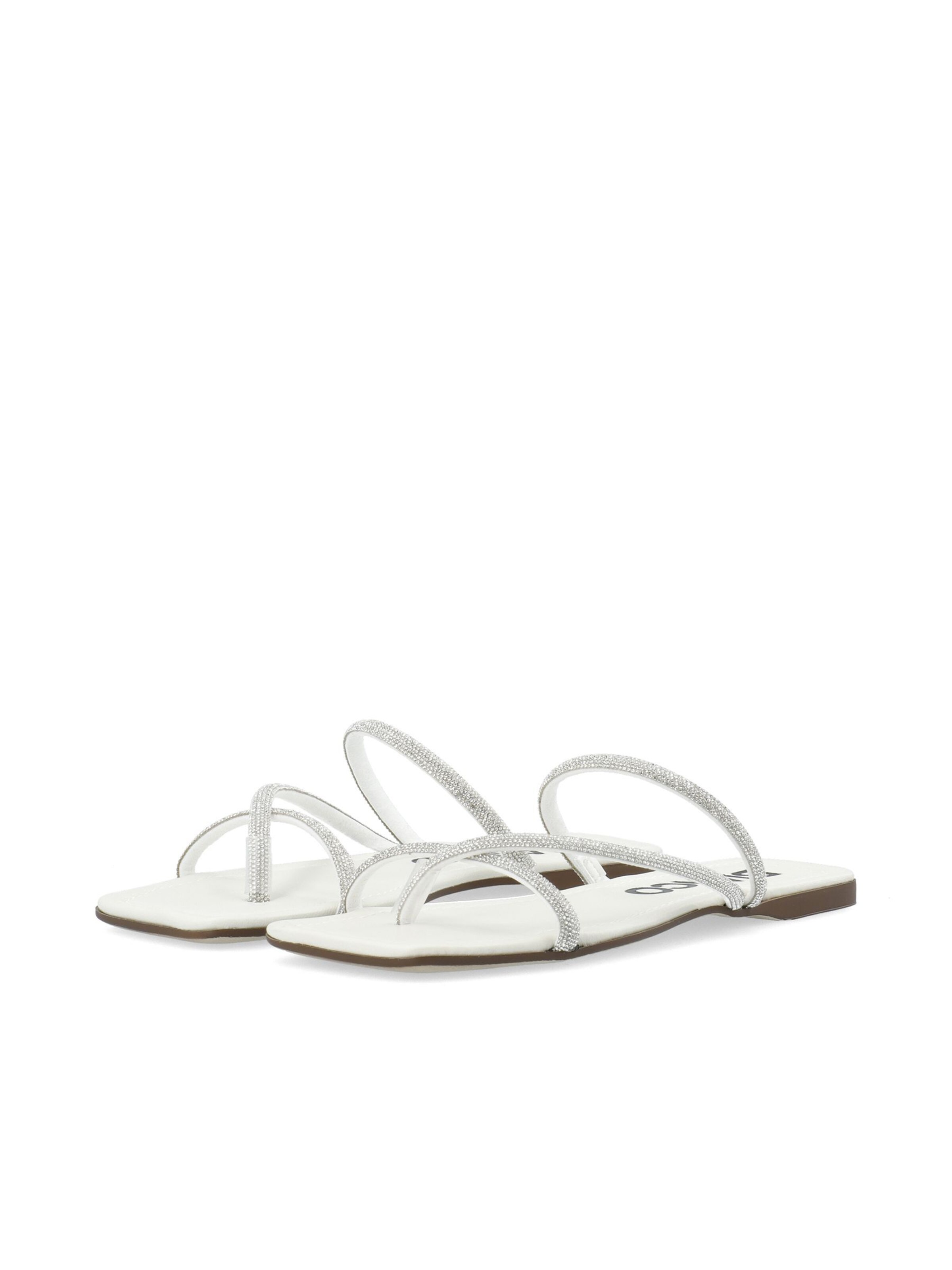 Bianco T-Bar Sandals 'Sissel' in White