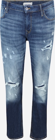 Jack & Jones Plus Jeans 'GLENN' in Blauw: voorkant