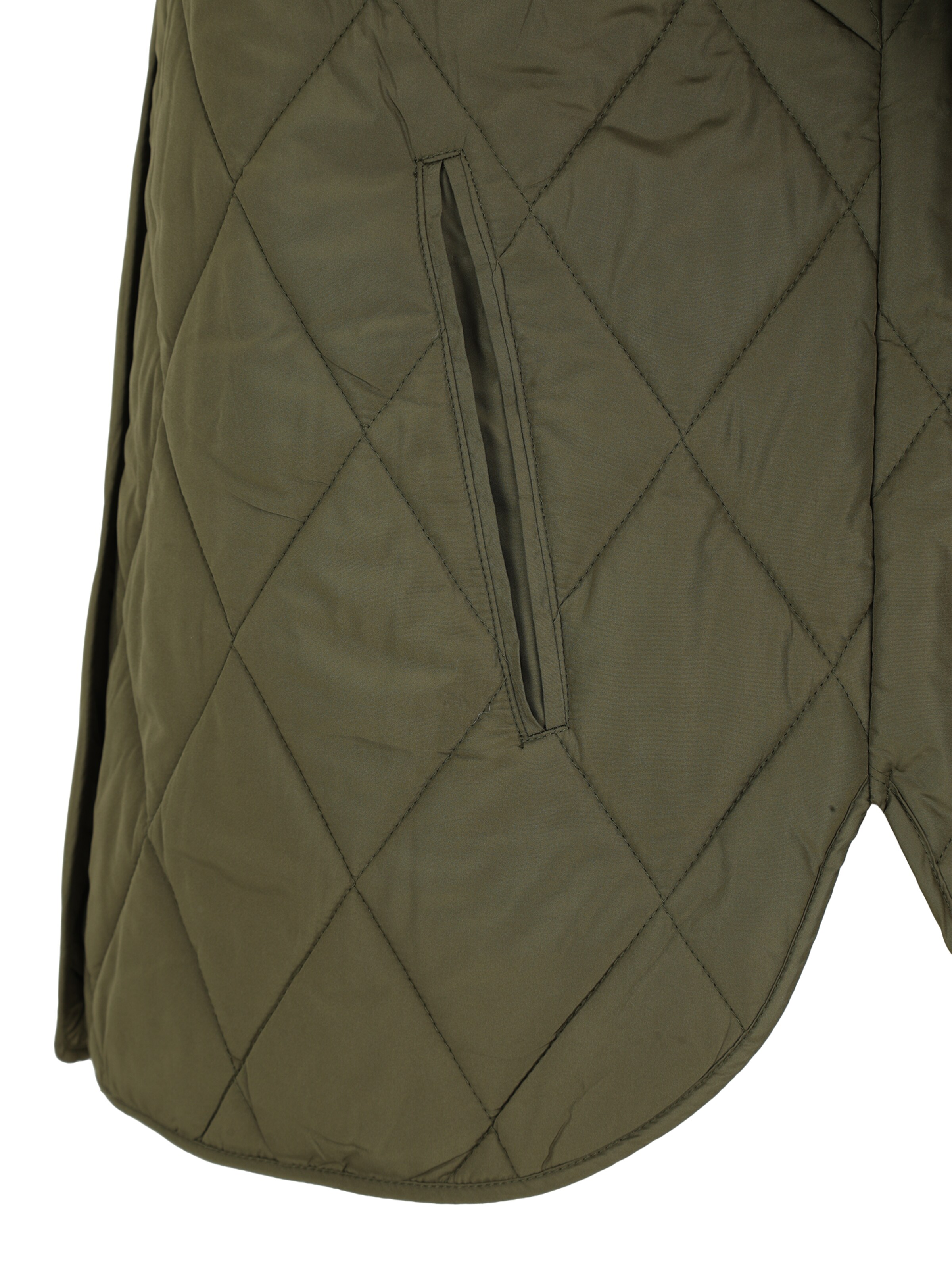 PIECES Curve Демисезонная куртка 'PCSTELLA' в Зеленый