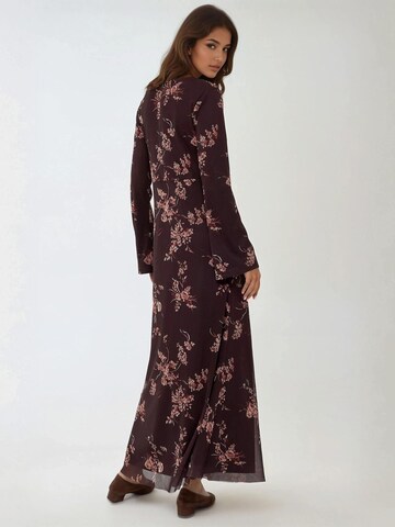 Hiccup Dress in Brown