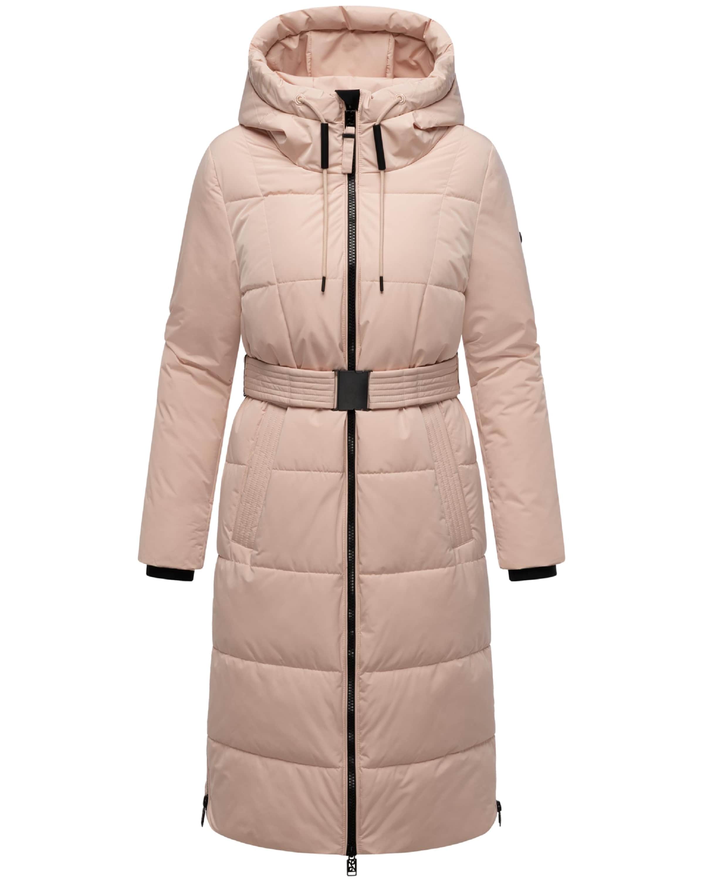 NAVAHOO Zimný kabát 'Herbstnebel 14' - Oranžová: predná strana