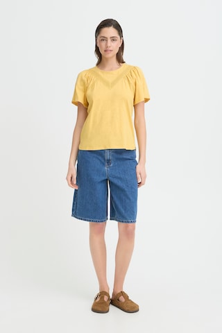 T-shirt 'PZBIANCA' Pulz en jaune