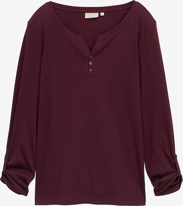 T-shirt TOM TAILOR en rouge : devant