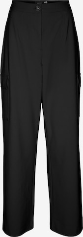 VERO MODA - Pierna ancha Pantalón cargo 'SASIE' en negro: frente