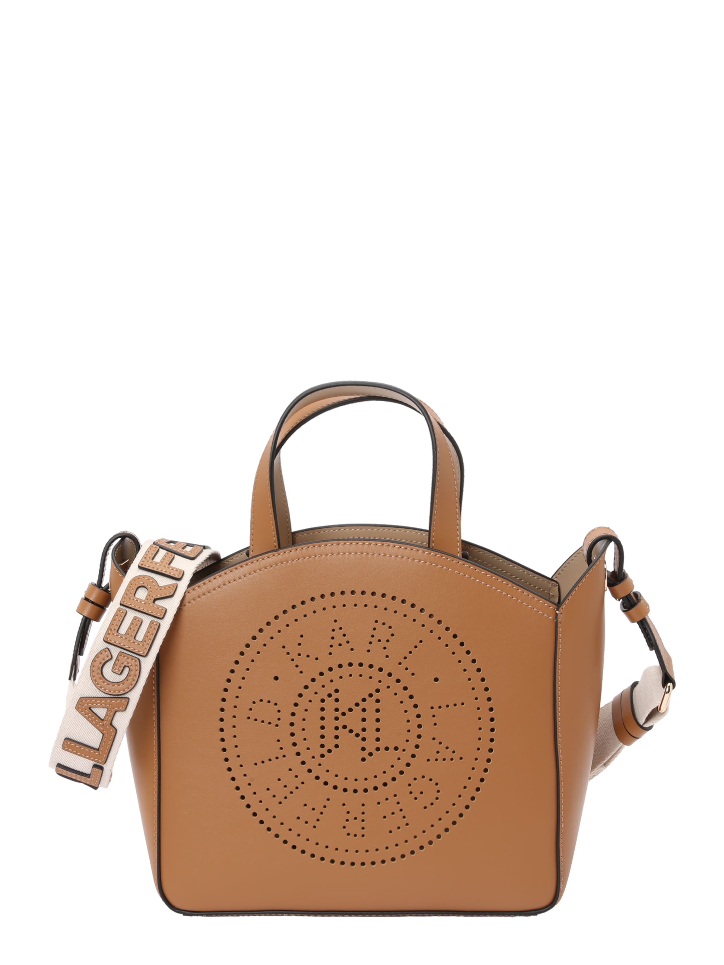 Karl Lagerfeld Дамска чанта в кафяво: отпред