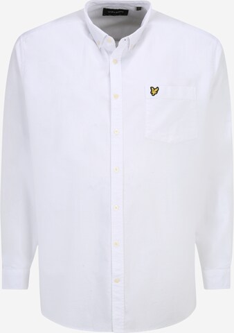 Lyle & Scott Big&Tall Regularny krój Koszula w kolorze biały: przód