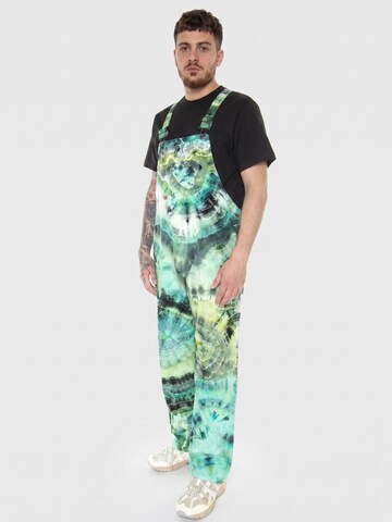 Baggy Salopette 'M' Kayla Bib Overall White' DICKIES en vert