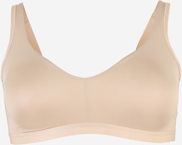 smėlio NATURANA Marškinėliai Liemenėlė: priekis