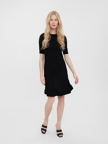 Rochie tricotat 'Keagan' de la VERO MODA pe negru