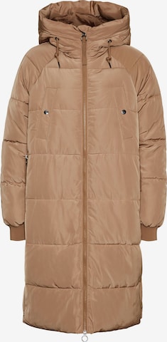 VERO MODA Winter Jacket 'Aura' in Brown: front