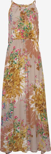 LASCANA Καλοκαιρινό φόρεμα σε άμμος / ανάμεικτα χρώματα, Άποψη προϊόντος