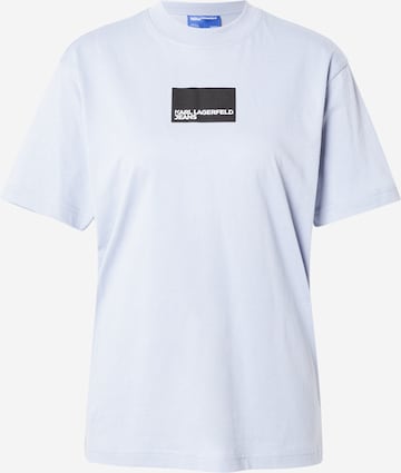 KARL LAGERFELD JEANS Футболка в Синий: спереди