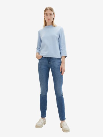 Coupe slim Jean 'Alexa' TOM TAILOR en bleu