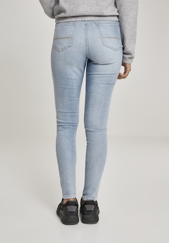 Urban Classics Skinny Farkut värissä sininen