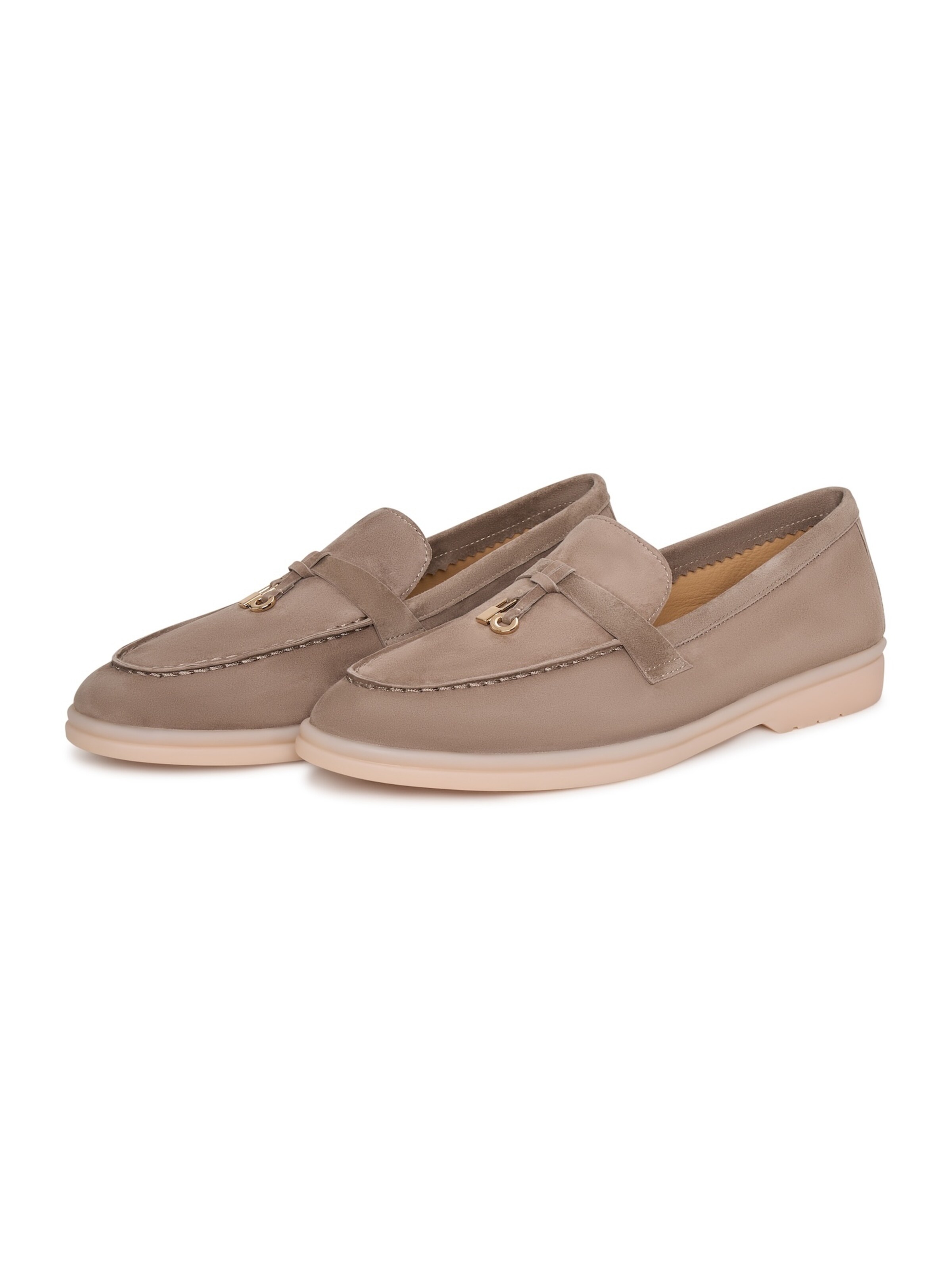 Mocassin CESARE GASPARI en beige