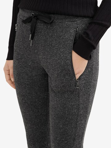 TOM TAILOR Skinny Pants in Black