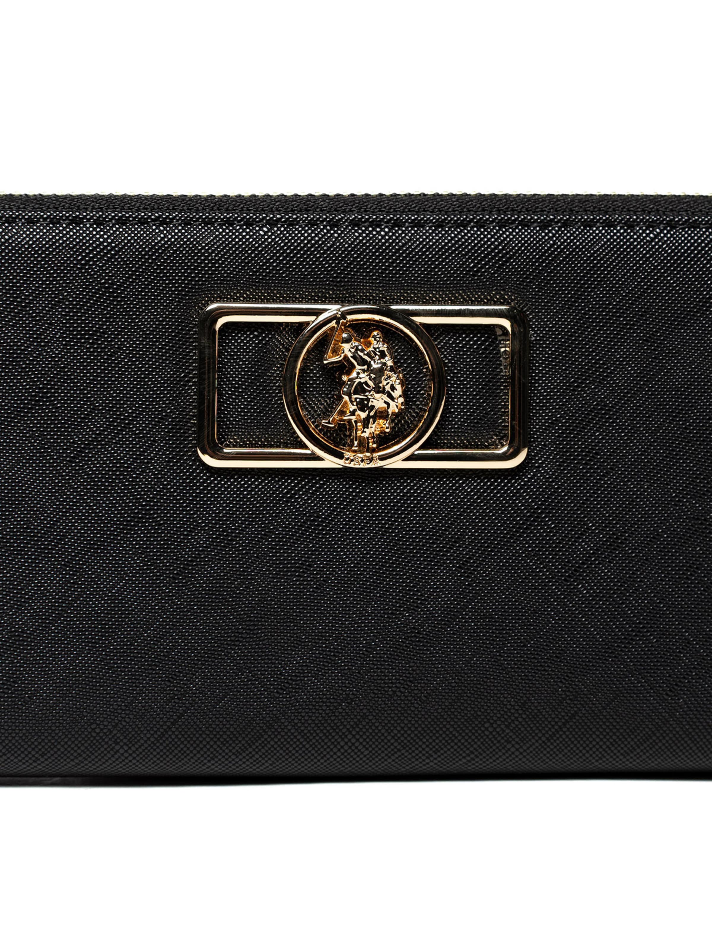 U.S. POLO ASSN. Tegnebog i sort