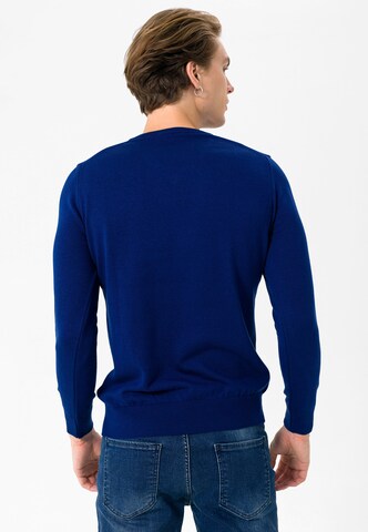 Pull-over Jimmy Sanders en bleu