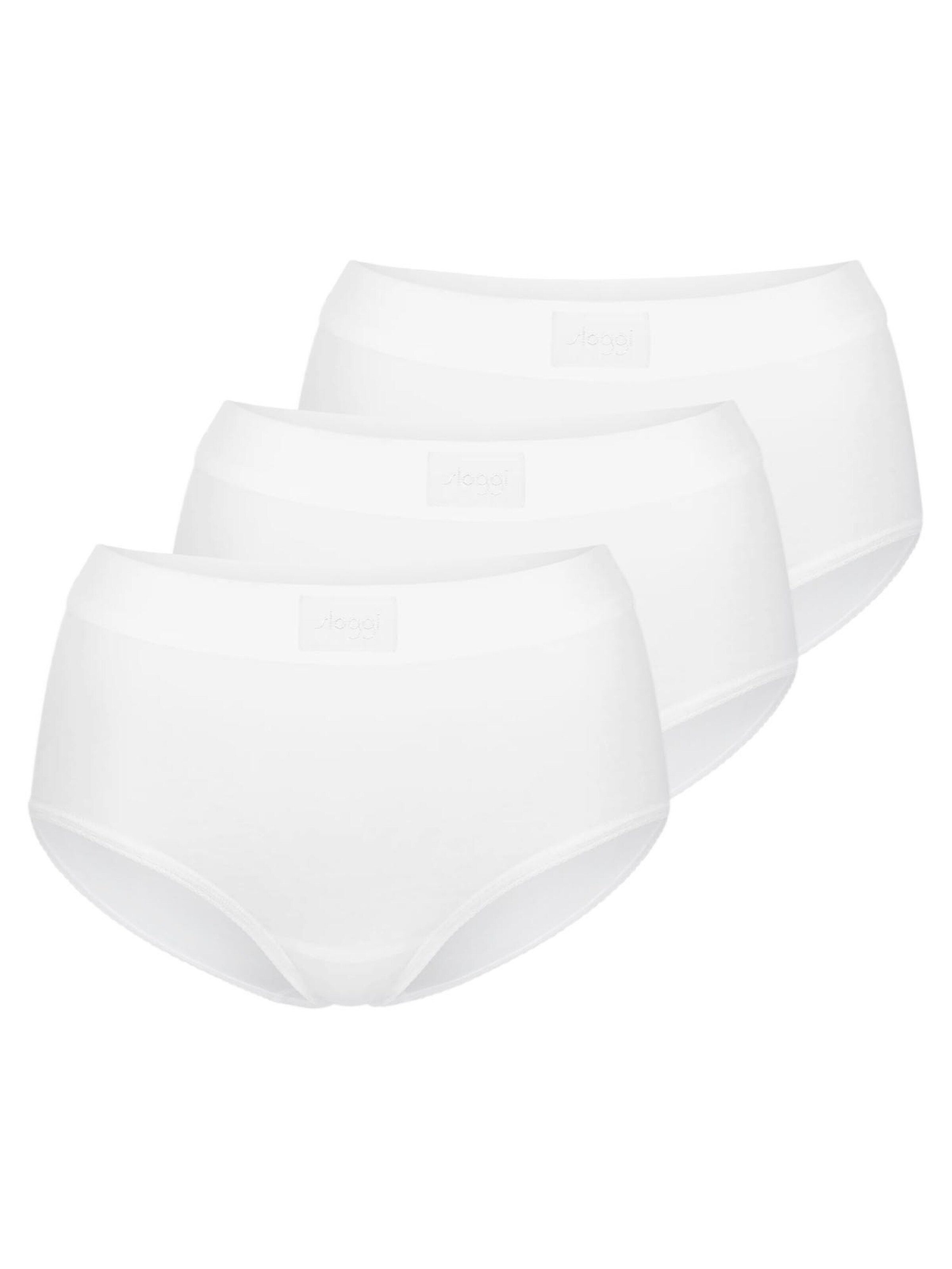 SLOGGI Panty 'Double Comfort T' in White: front