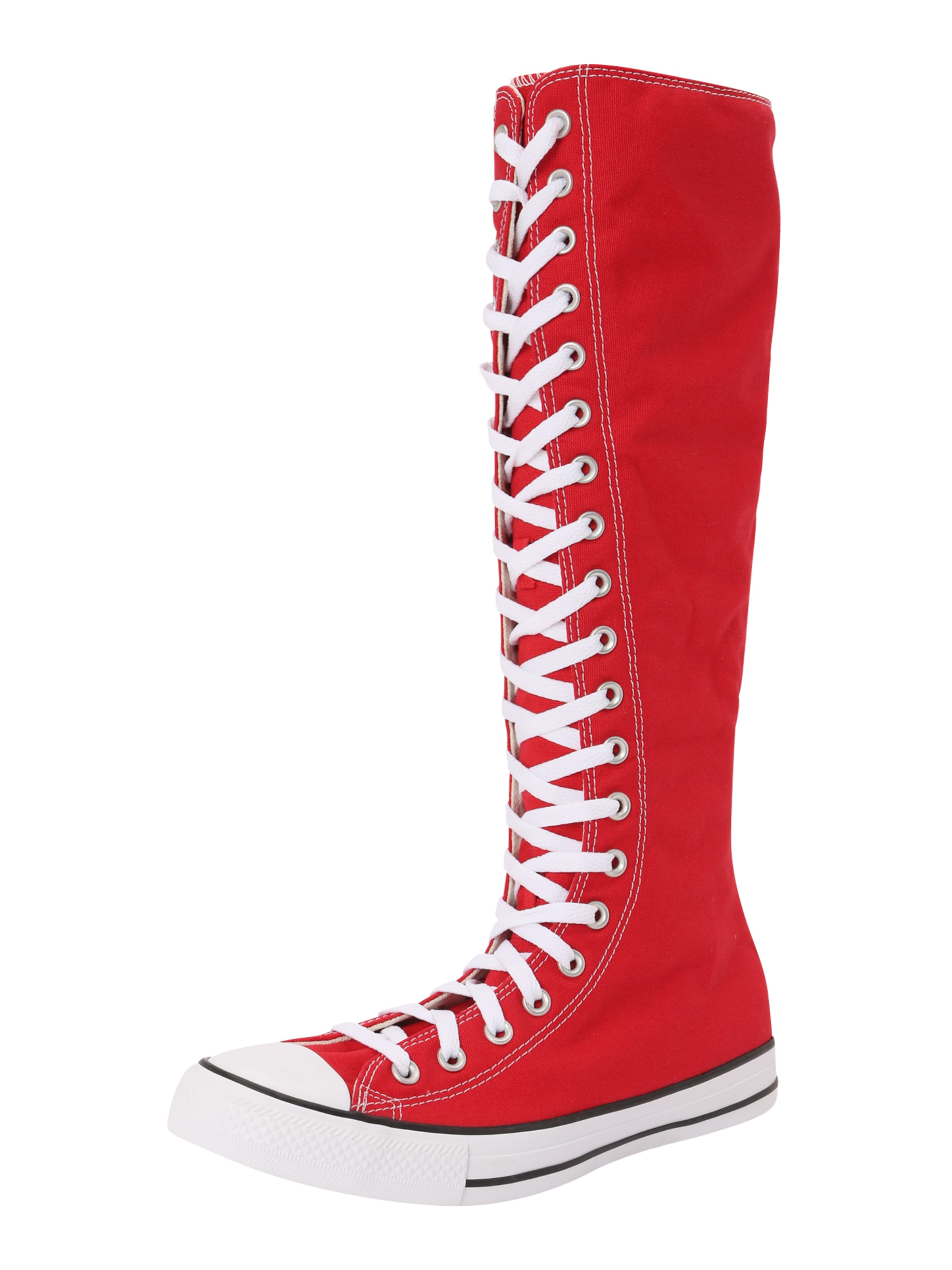 CONVERSE Korkeavartiset tennarit 'CTAS' värissä punainen: etupuoli