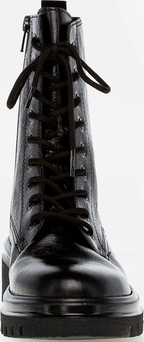 GABOR Lace-Up Ankle Boots in Black