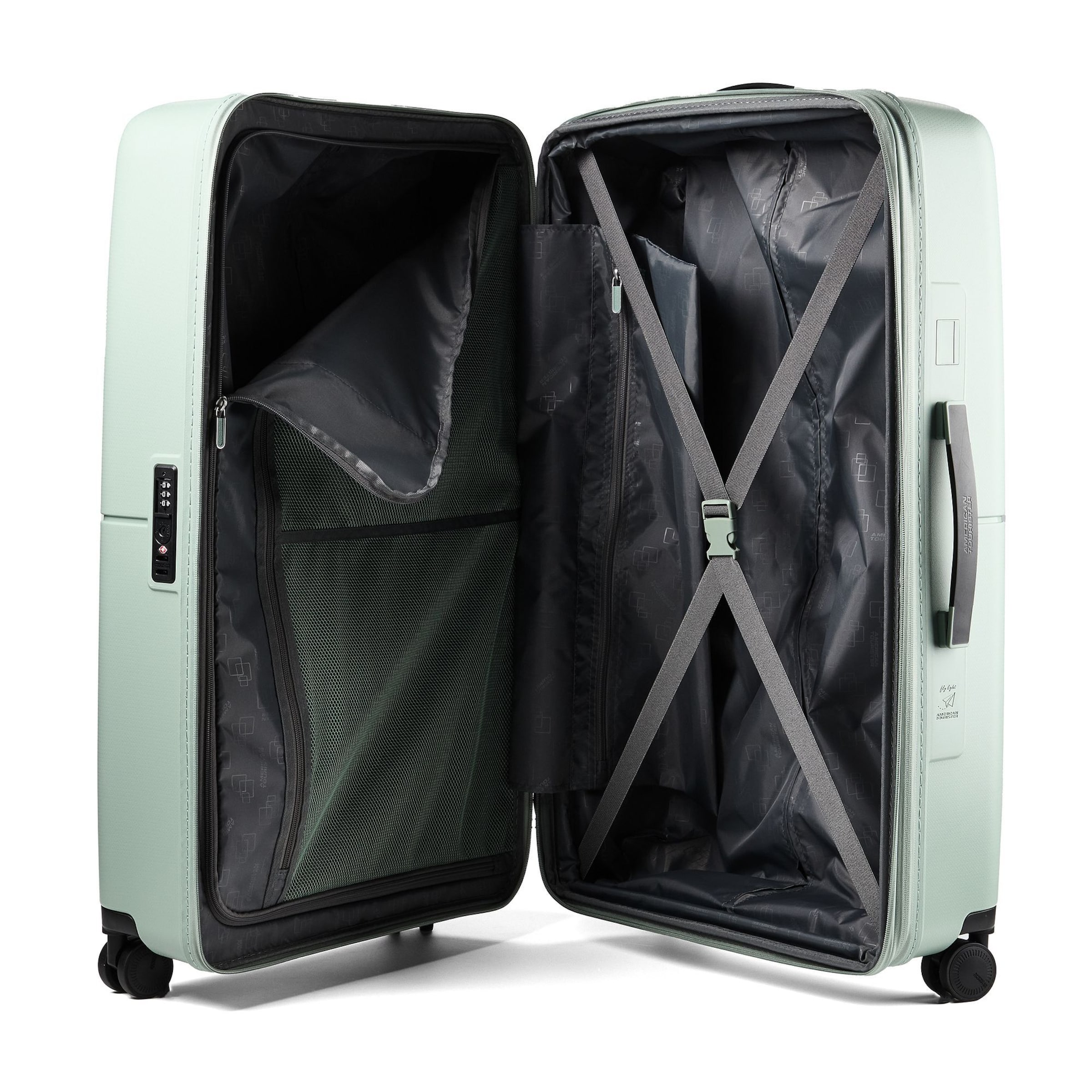 Trolley 'Dashpop' di American Tourister in verde