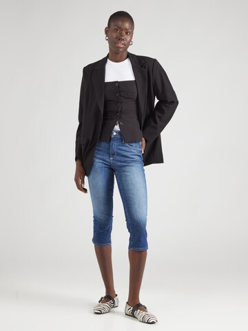 Coupe slim Jean 'Betsy' s.Oliver en bleu