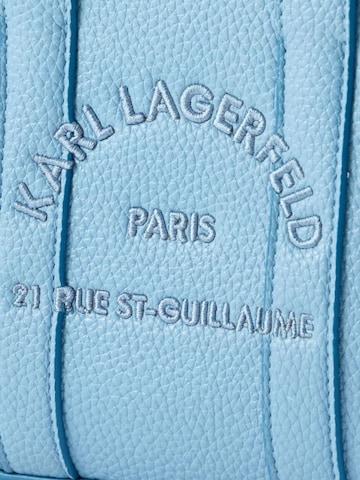 Cabas 'Karl Lagerfeld Cabas Villa La Vigie Bleu' Karl Lagerfeld en bleu