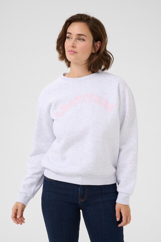 Kaffe Sweatshirt 'Anne' in Grau
