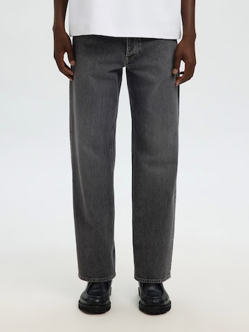 SELECTED Regular Farkut 'SLH220-BEN KORI' värissä harmaa: etupuoli