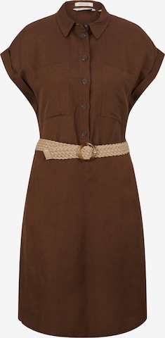 TOM TAILOR Dress in Brown: front