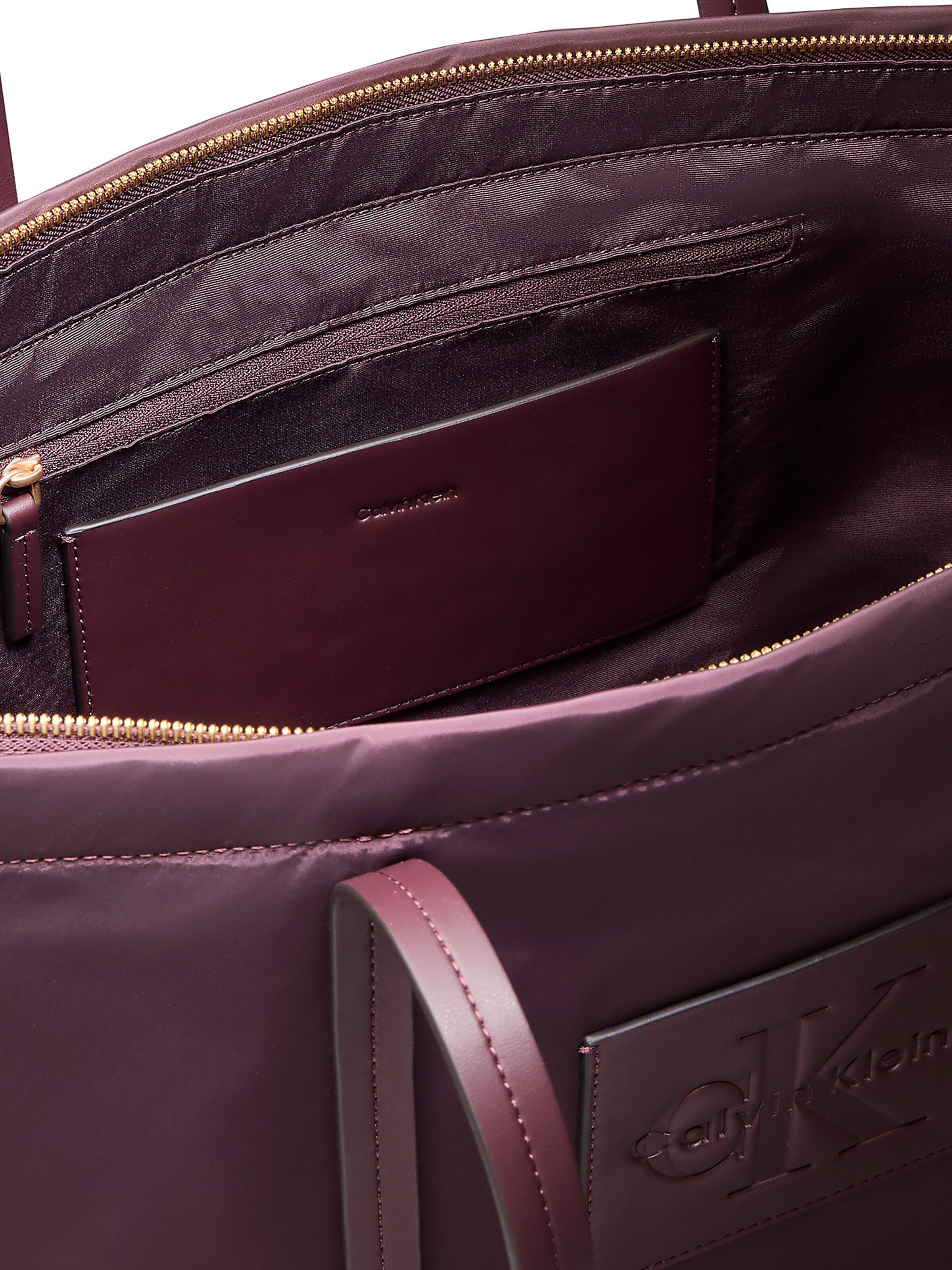 Cabas Calvin Klein en marron