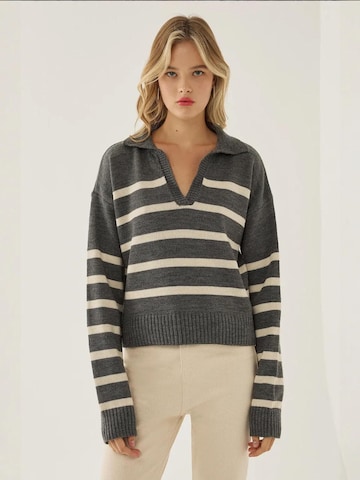 Hiccup Pulover 'Pullover' | siva barva: sprednja stran