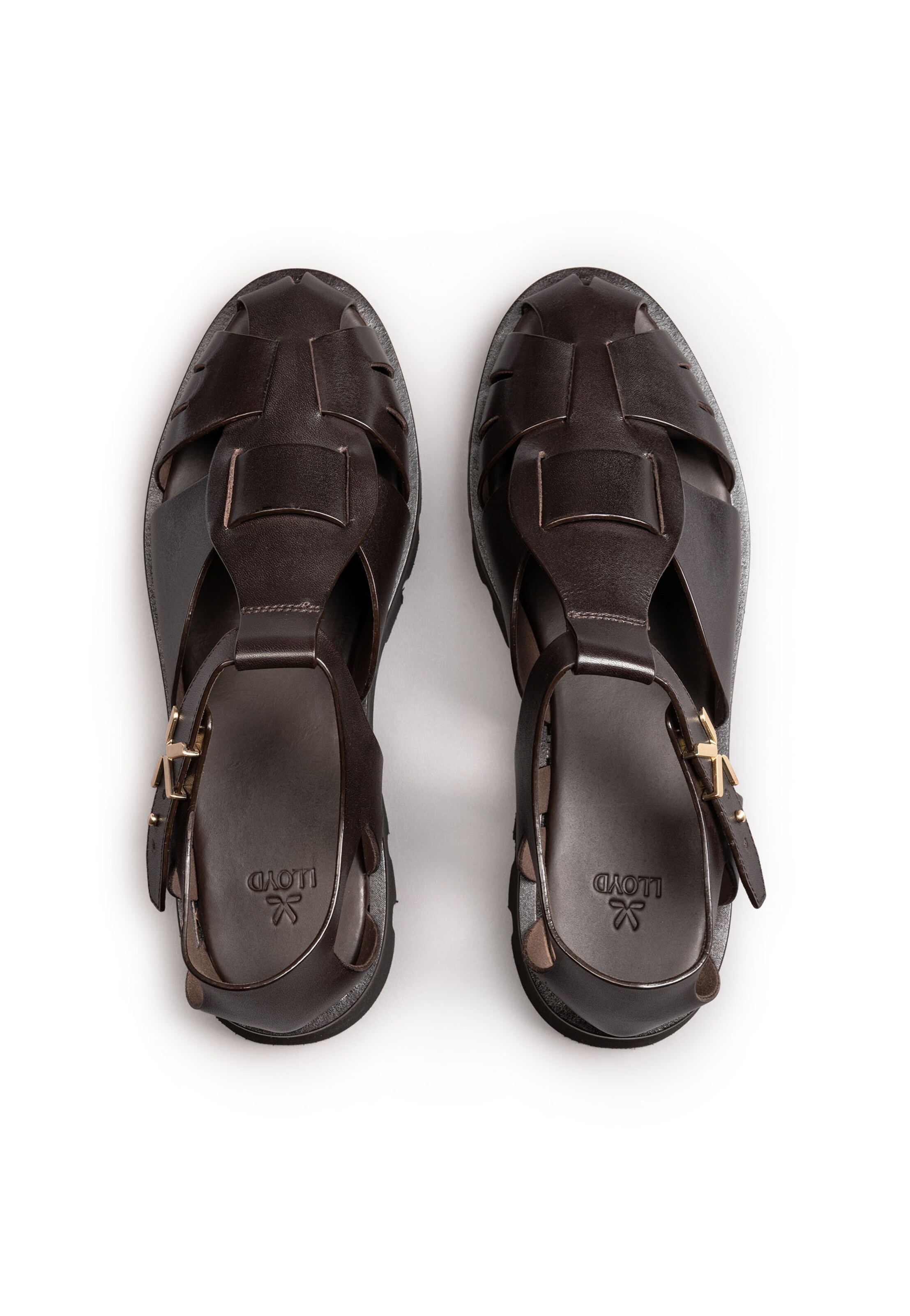 Sandales 'BREEZ' LLOYD en marron