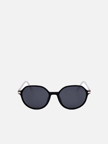Polaroid Sonnenbrille in Schwarz: Vorderseite