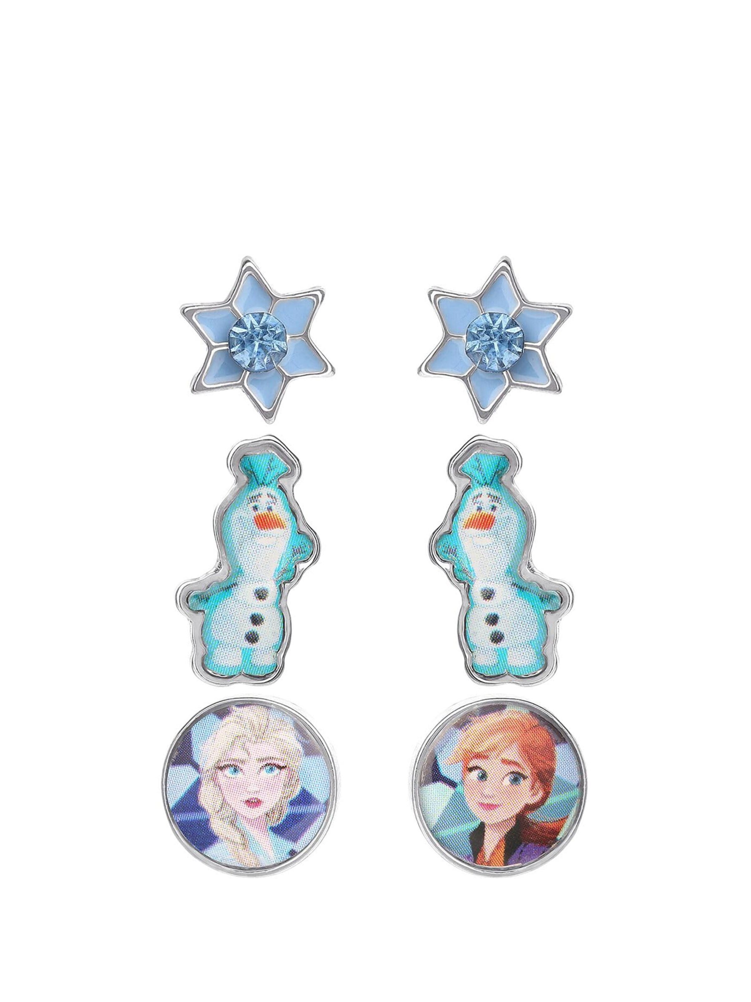 DISNEY Jewelry 'Eiskönigin II Trio' in Blue: front