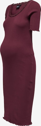 Only Maternity - Vestido 'OLMXena' en rojo: frente