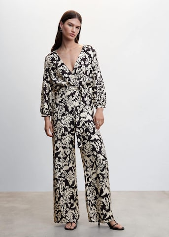 MANGO Jumpsuit 'Manteca' i svart