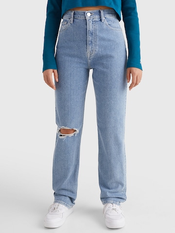 Tommy Jeans Jeans 'Julie' in Blauw: voorkant