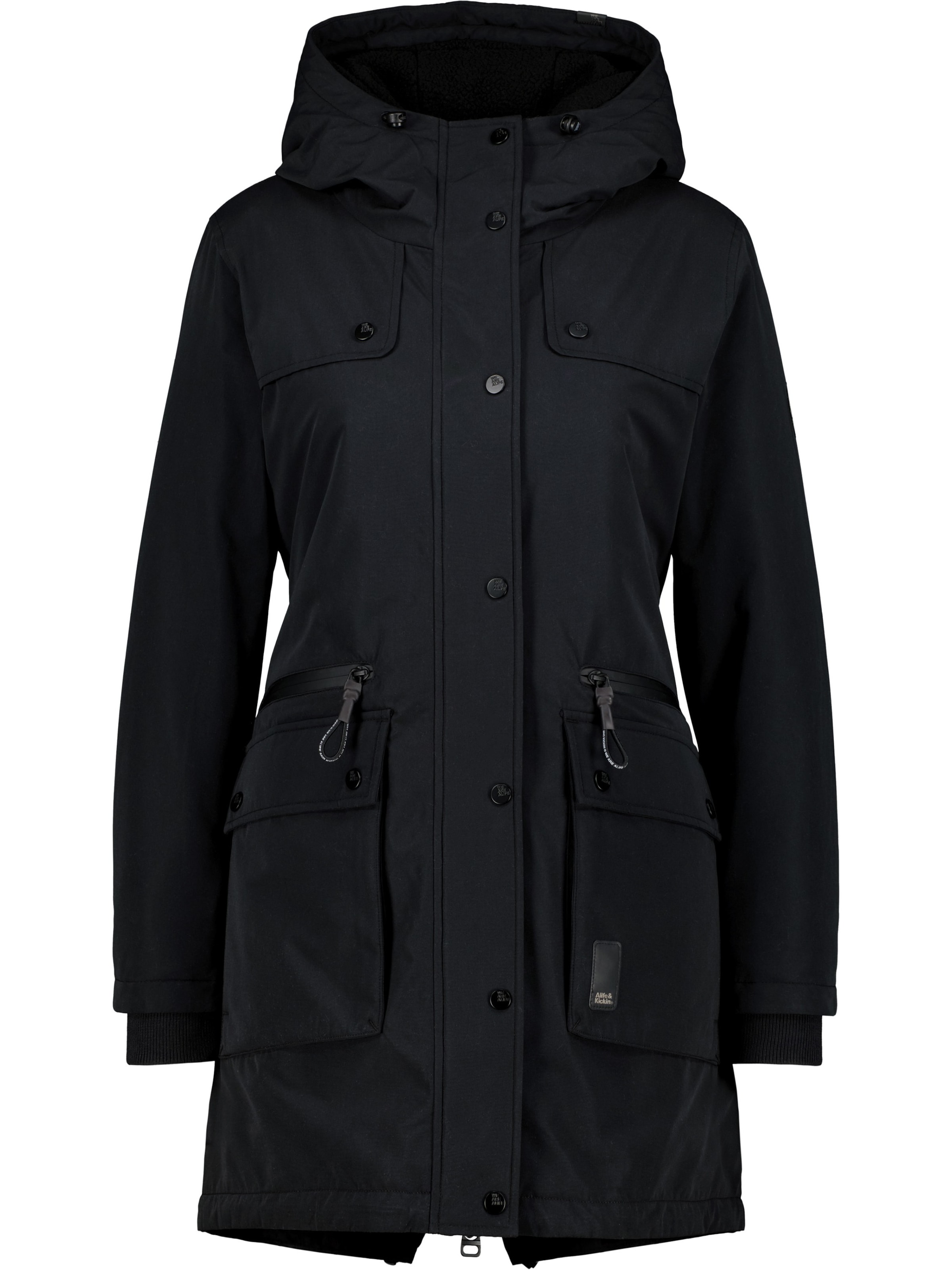 alife & kickin Winter jacket 'CharlotteAK A' in Black