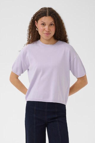 Pull-over SAINT TROPEZ en violet : devant