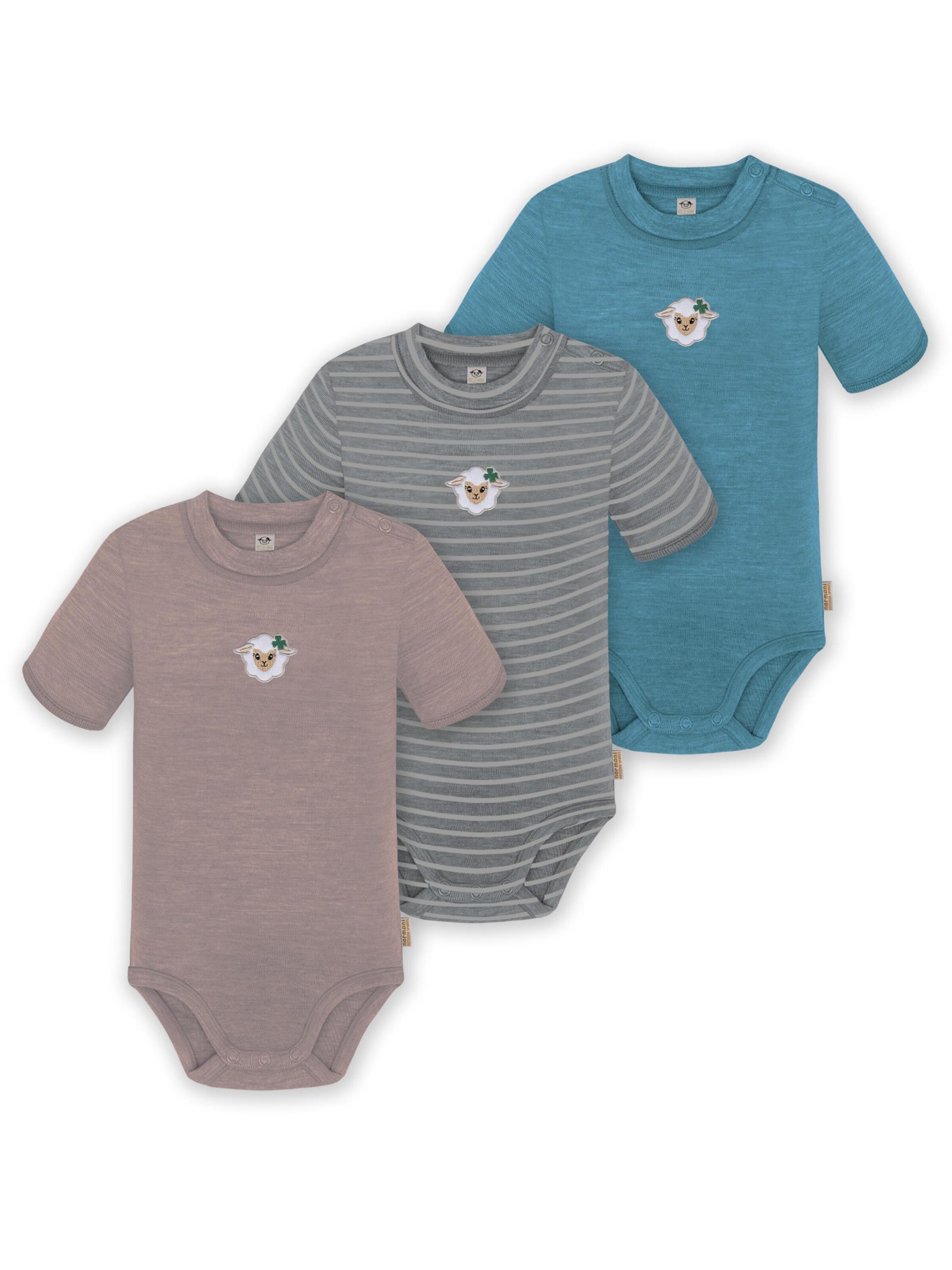 normani Rompertje/body in Blauw: voorkant