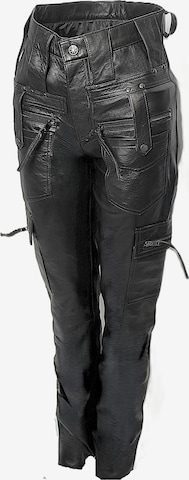 Regular Pantalon cargo Be Noble en noir : devant
