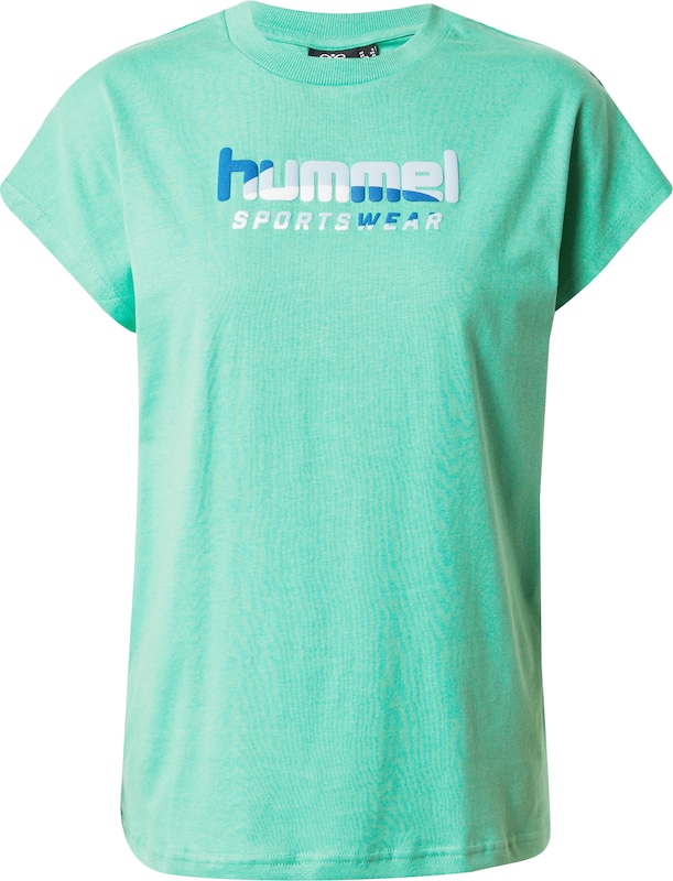 Hummel T-Shirt 'Jasira' in Neongrün