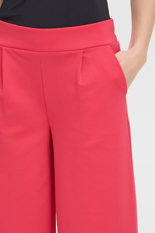 ICHI Wide Leg Hose in Pink
