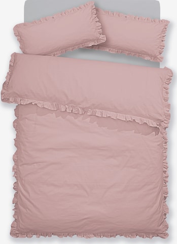 HOME AFFAIRE Duvet Cover in Pink: front