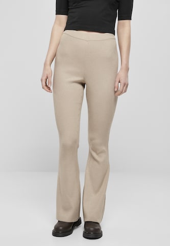 évasé Pantalon Urban Classics en beige