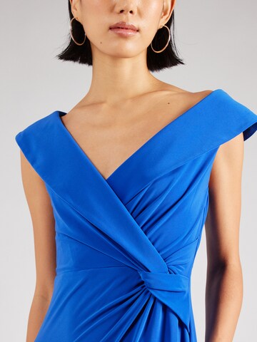 Abito da sera 'LEONIDAS' di Lauren Ralph Lauren in blu